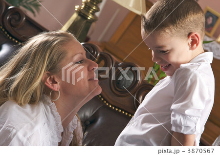 Young Mother and Son Young Mother and Son 3870567