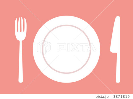 テーブルセッティング・ピンク・食前 3871819