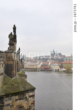 プラハ プラハ城とカレル橋 プラハ プラハ城とカレル橋 3873761