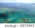 玉取崎の珊瑚礁を空撮 3873943
