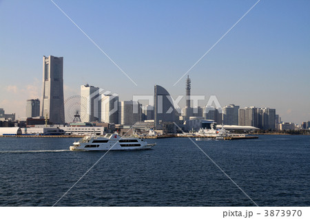海からのみなとみらい02 海からのみなとみらい02 3873970