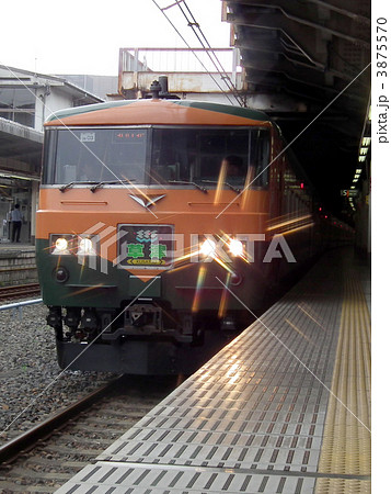 特急あかぎ　185系　上野駅 3875570