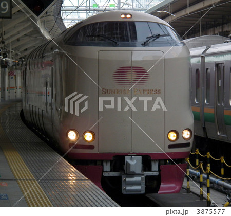 サンライズ瀬戸出雲　285系　東京駅 3875577