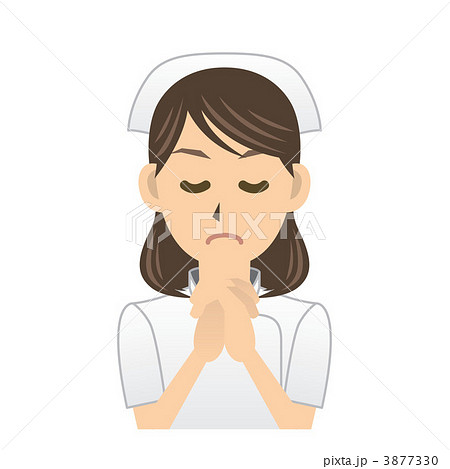 看護婦 A 表情3 祈る 3877330