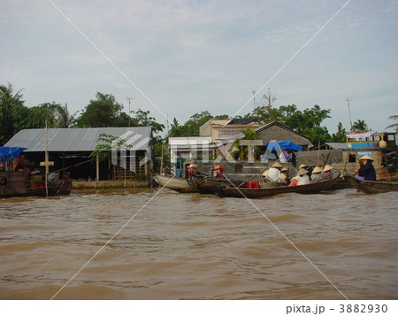 メコンデルタ（ミトー／ベトナム） 3882930