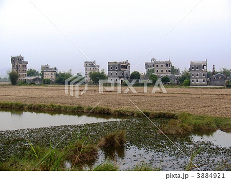 中国　世界遺産　開平　自力村 3884921