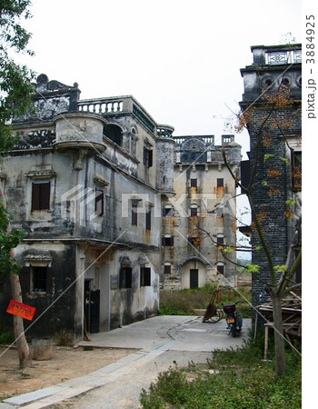 中国　世界遺産　開平　自力村 3884925