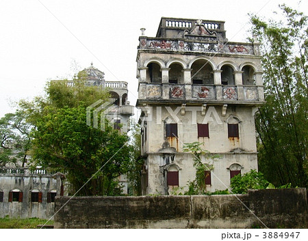 中国　世界遺産　開平　自力村 3884947