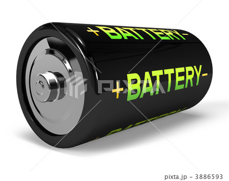 乾電池 電池 バッテリーのイラスト素材