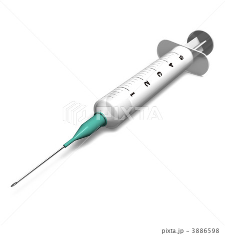 注射器 注射 医療のイラスト素材