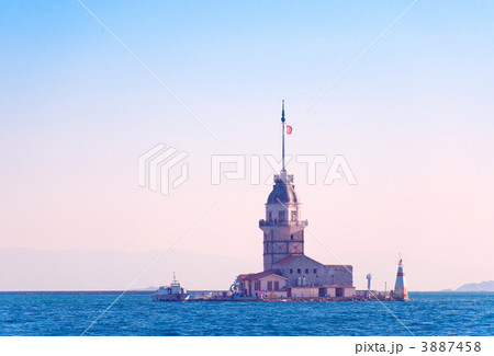 トルコ・イスタンブール・乙女の塔 トルコ・イスタンブール・乙女の塔 3887458