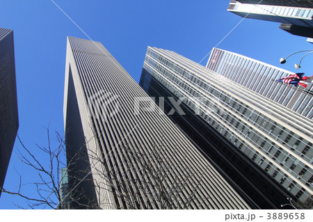 ロックフェラーセンター高層ビル群 3889658