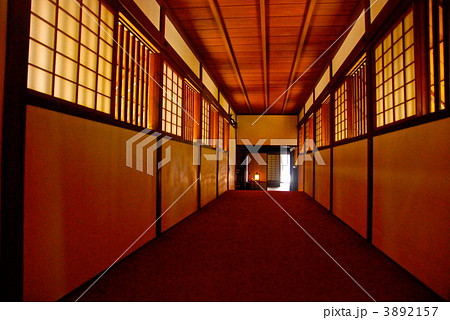 武家屋敷の内部 彦根城博物館 滋賀県彦根市金亀町 の写真素材