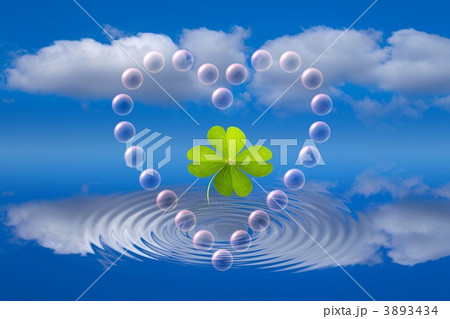 シャボン玉のハート シャボン玉のハート 3893434