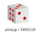 サイコロ白 3895119