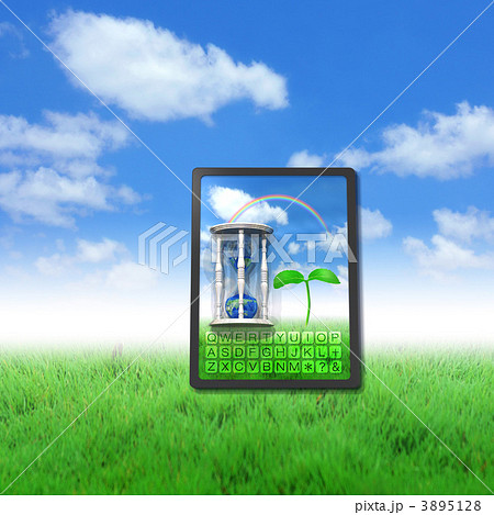 地球の砂時計／タブレットPC 3895128