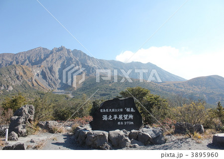 湯之平展望所からの桜島 3895960