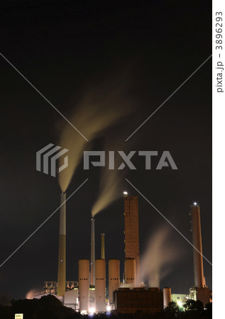 周南の工場夜景 周南の工場夜景 3896293