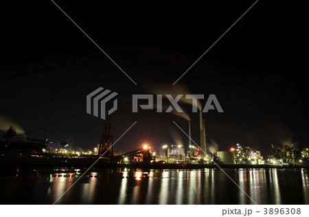 周南の工場夜景 3896308