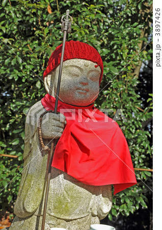 冬のお地蔵さん 3897426