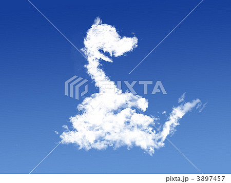 巳年　とぐろを巻いた蛇3 3897457