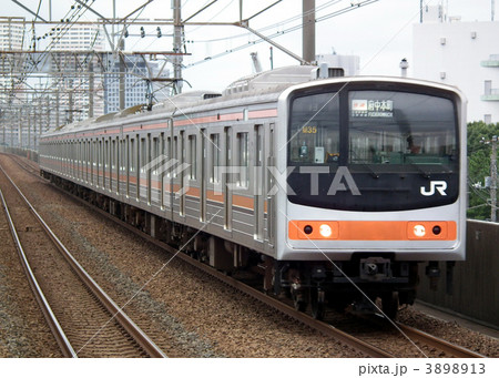 武蔵野線　205系　市川塩浜駅　 3898913