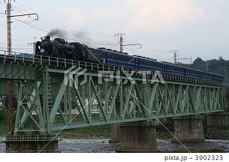 鉄橋を行くC６１２０ 3902323