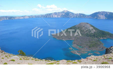 クレーターレイク　ウィザード島　 3906968