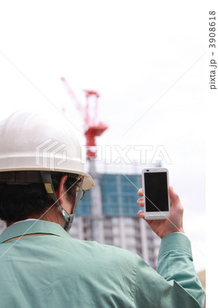 作業員 建築業 建設業 工務店 現場監督 (男性 仕事 ビジネス 工事現場 30代) 3908618