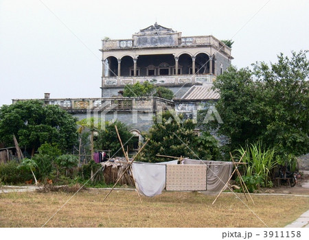 中国　世界遺産　開平　自力村 3911158