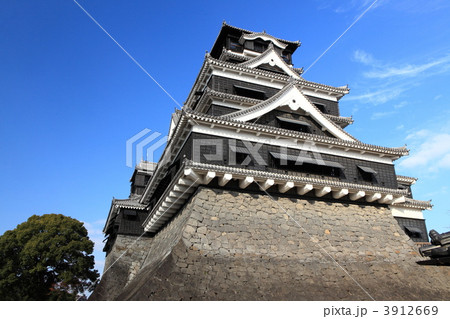 新春の熊本城 3912669