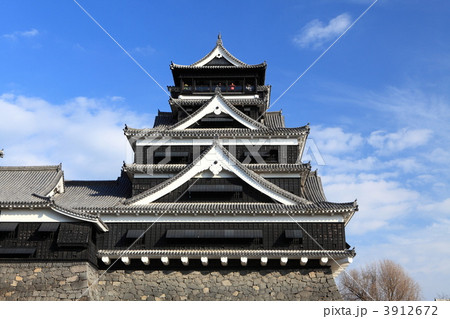 新春の熊本城 3912672