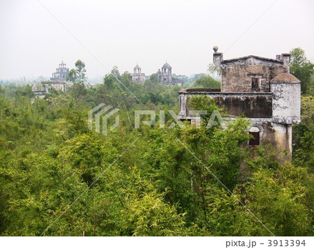 中国　消えゆく世界遺産　開平　馬降龍 3913394