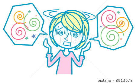 耳鳴りに悩む女性 3913678