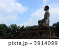晴天のアユタヤの仏像 3914099
