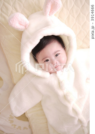 着ぐるみ 赤ちゃん 子供の写真素材