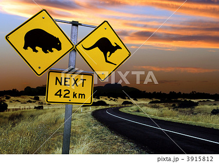 Australian road sign 3915812