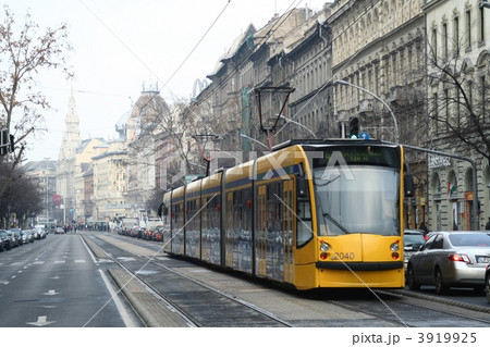 ブタペストの路面電車 3919925