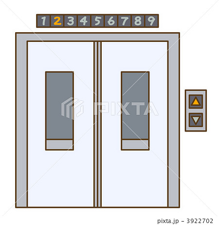 エレベーターのイラスト素材 3922702 Pixta