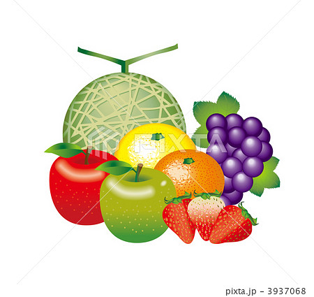 果物のイラスト素材 3937068 Pixta