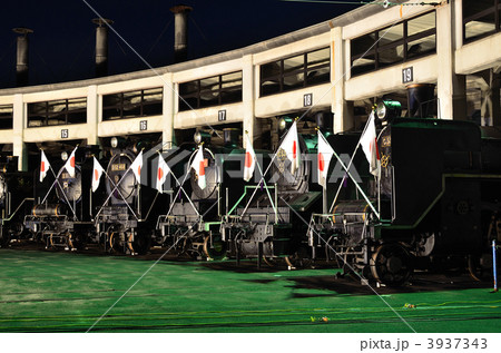 梅小路SL館 夜間展示 ライトアップ-5 2012年 梅小路SL館 夜間展示 ライトアップ-5 2012年 3937343