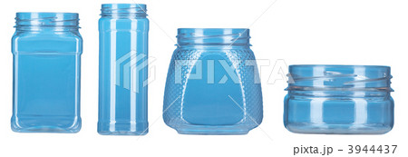 group of blue plastic bottle isolated group of blue plastic bottle isolated 3944437