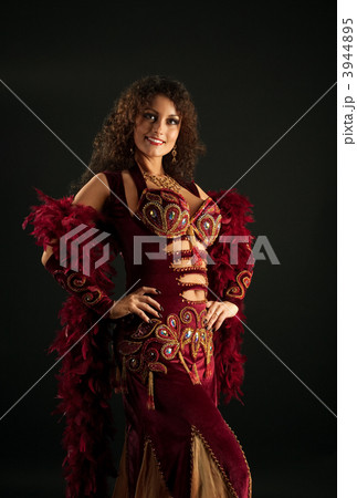 Portrait of gorgeous woman in arabian costume Portrait of gorgeous woman in arabian costume 3944895