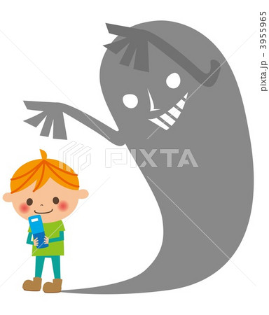 携帯と子供 3955965