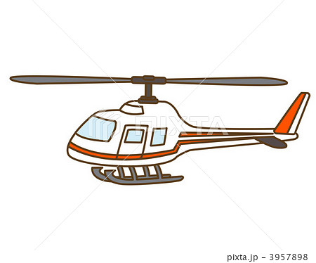 ヘリコプターのイラスト素材 3957898 Pixta