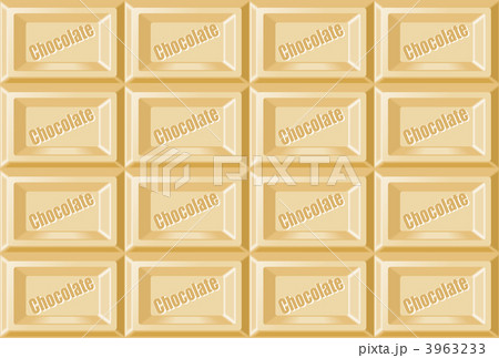 ホワイトチョコレート Seamless Pattern のイラスト素材