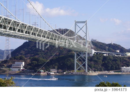関門自動車道　壇ノ浦ＰＡより　～関門橋を望む～ 3964373