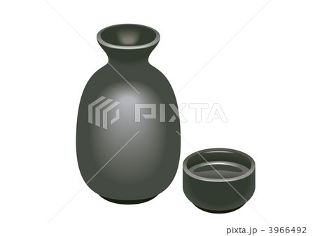 日本酒のイラスト 3966492