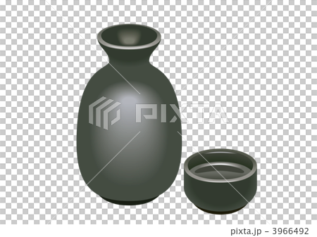 日本酒のイラスト 3966492
