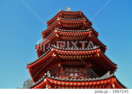 川崎大師　八角五重塔 3967245